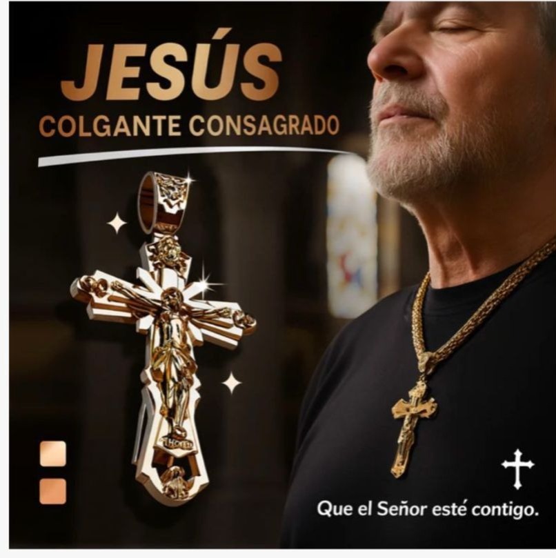 Colgante De Jesus Consagrado DDD